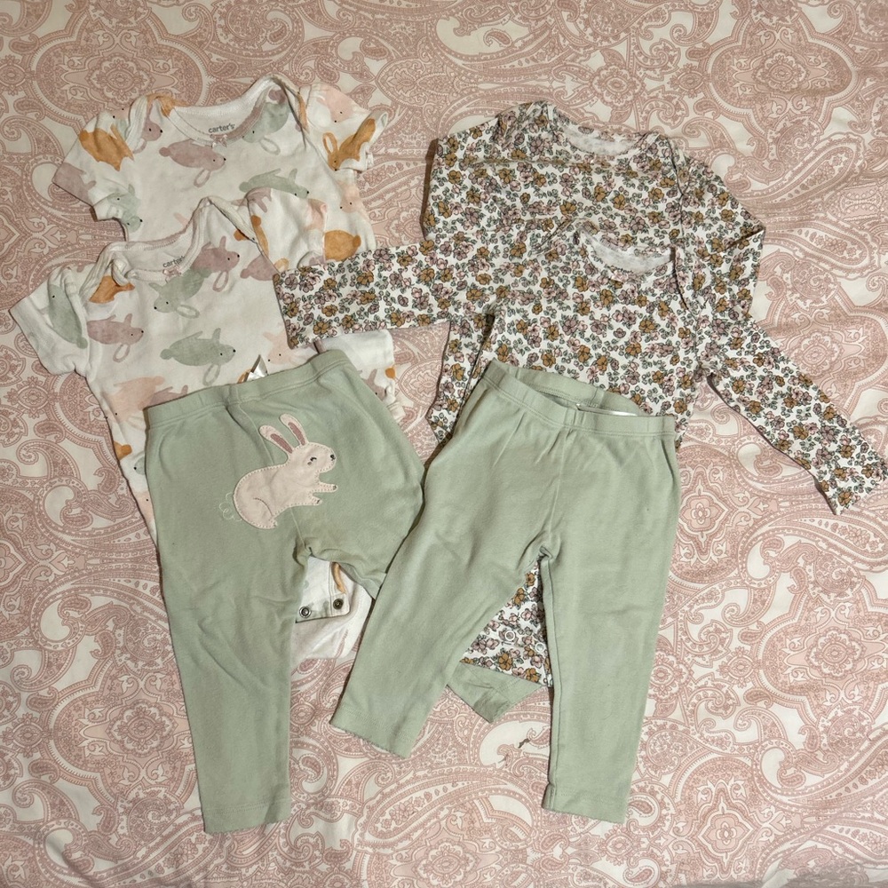 Baby Easter Springtime Set Size 12 months